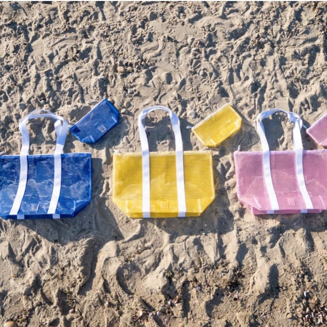 Mesh Beach Bag (New) - Poppy