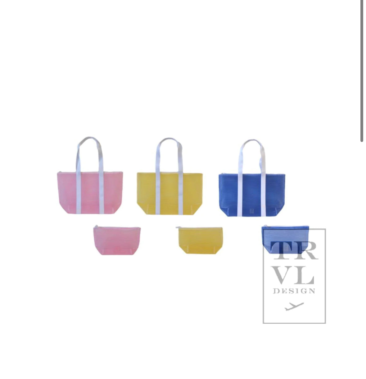 Mesh Beach Bag (New) - Poppy