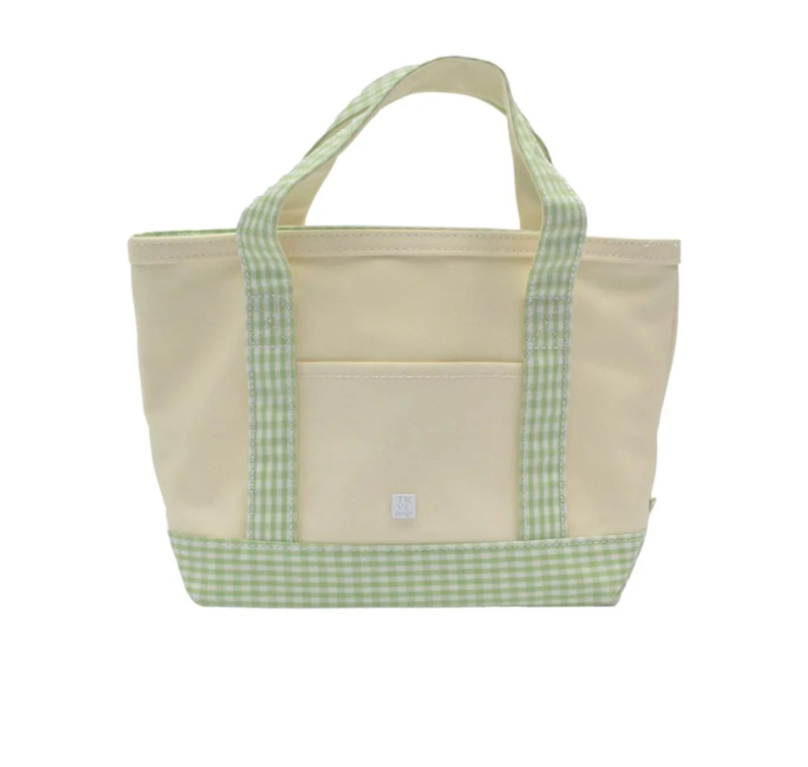 Coated Canvas Mini Tote