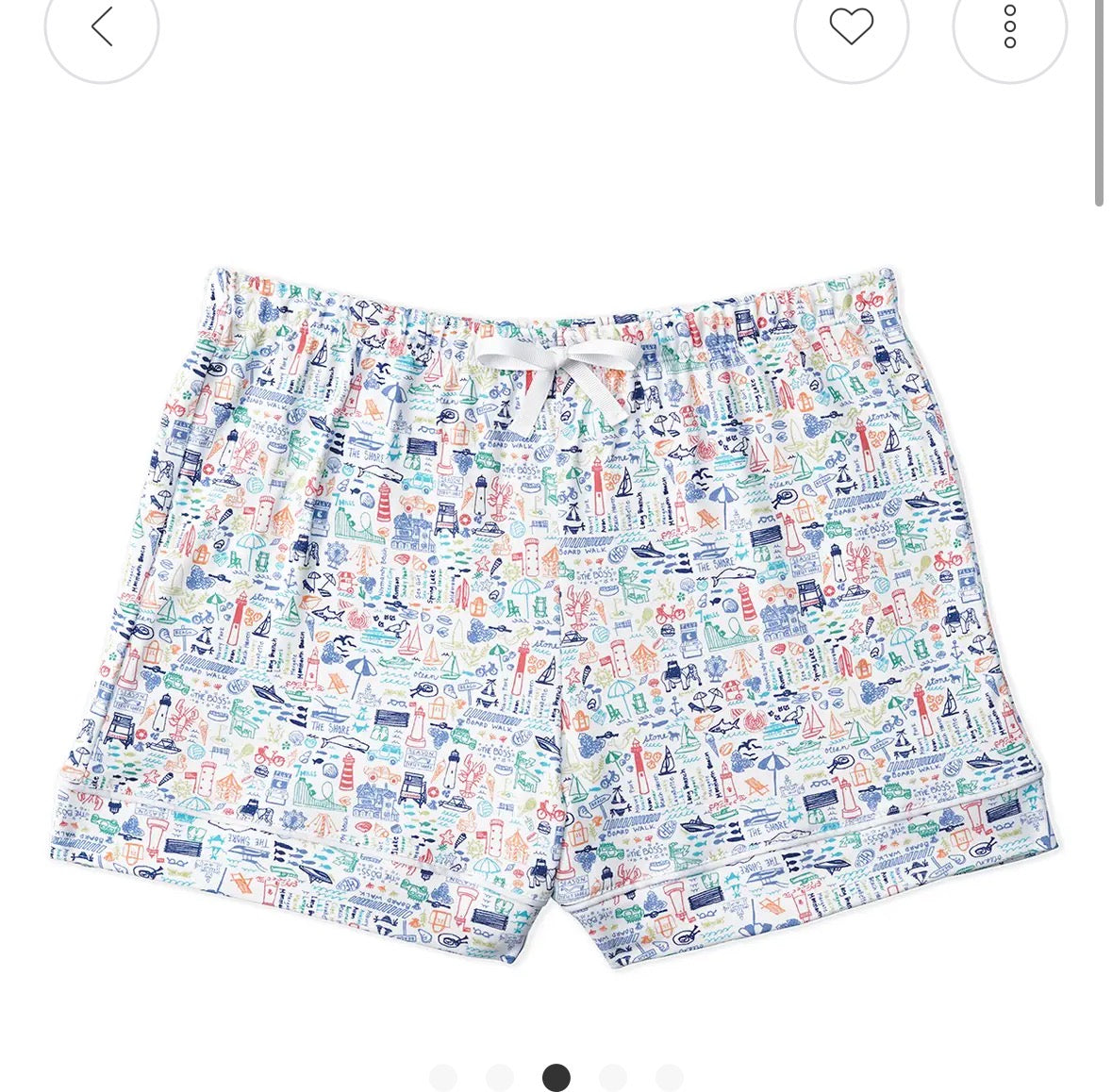 Pajamas - Women's okButton Front Short Set