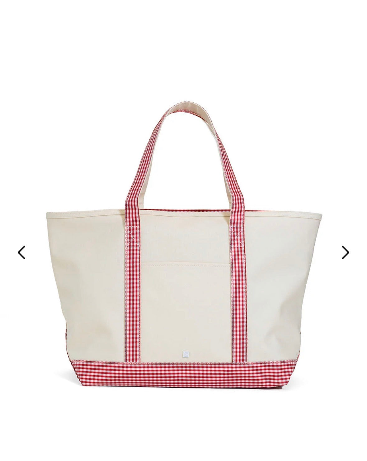 Coated Canvas  Tote -Maxi