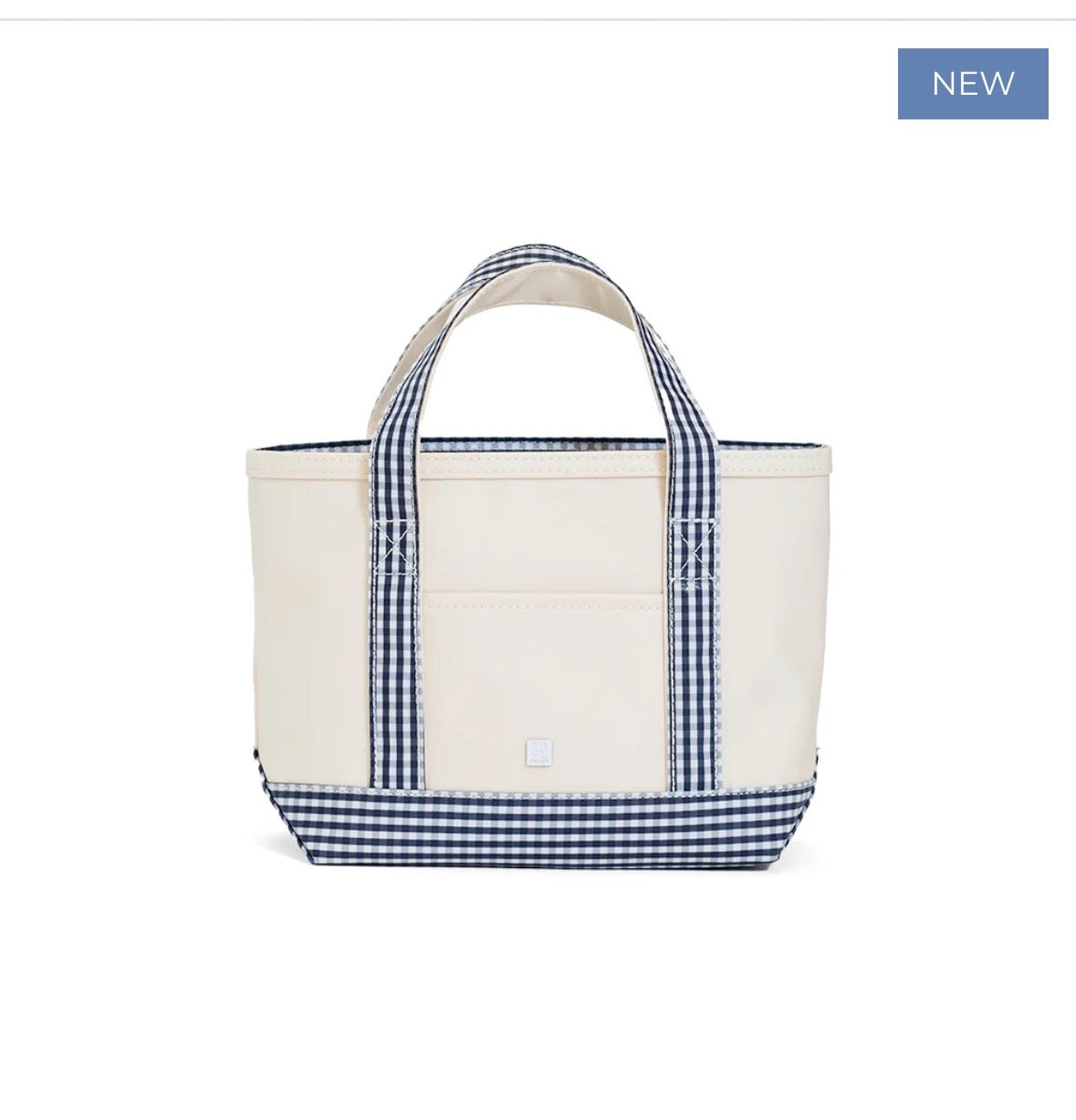 Coated Canvas Mini  Tote