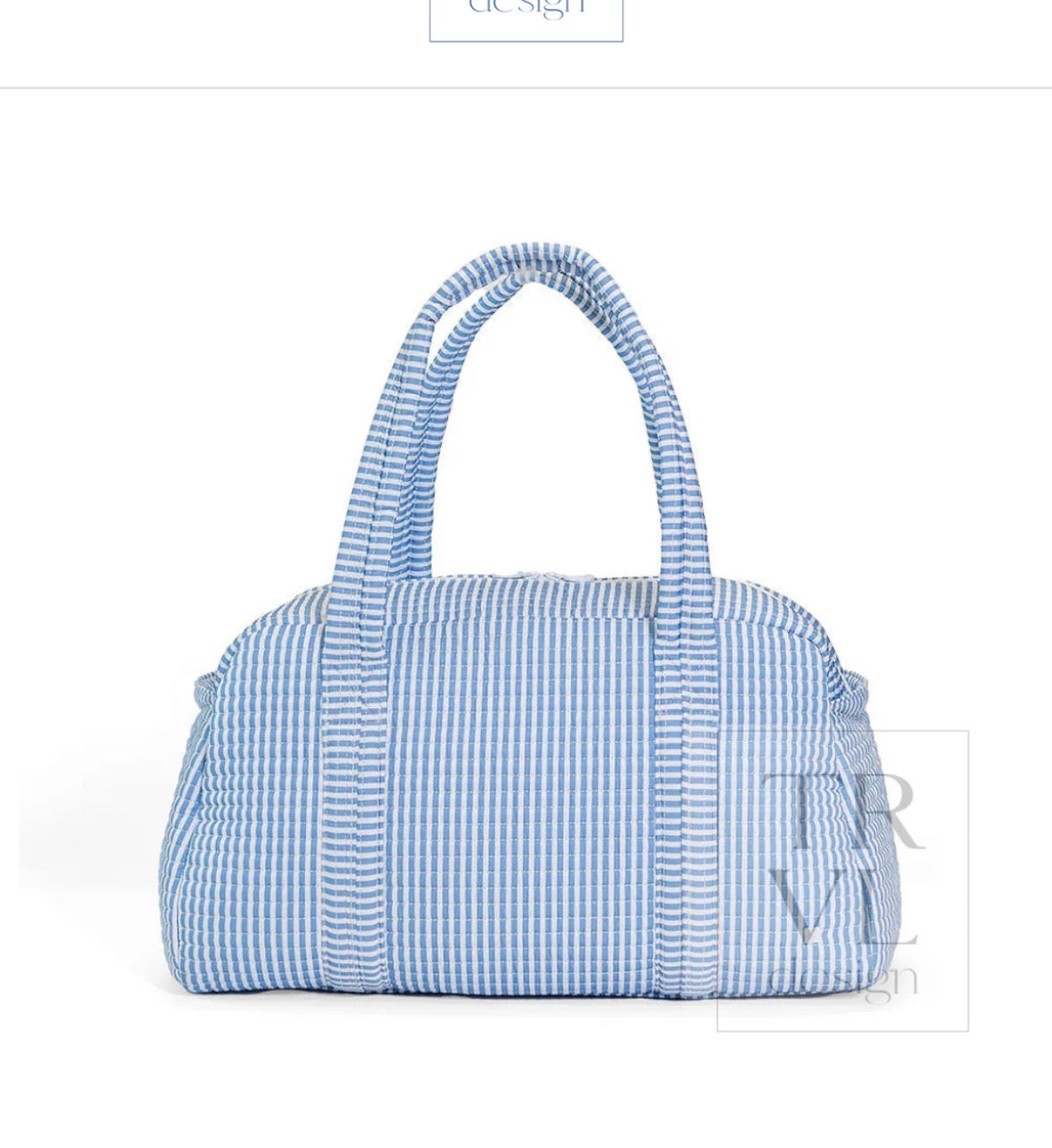 Quilted Grande Duffel