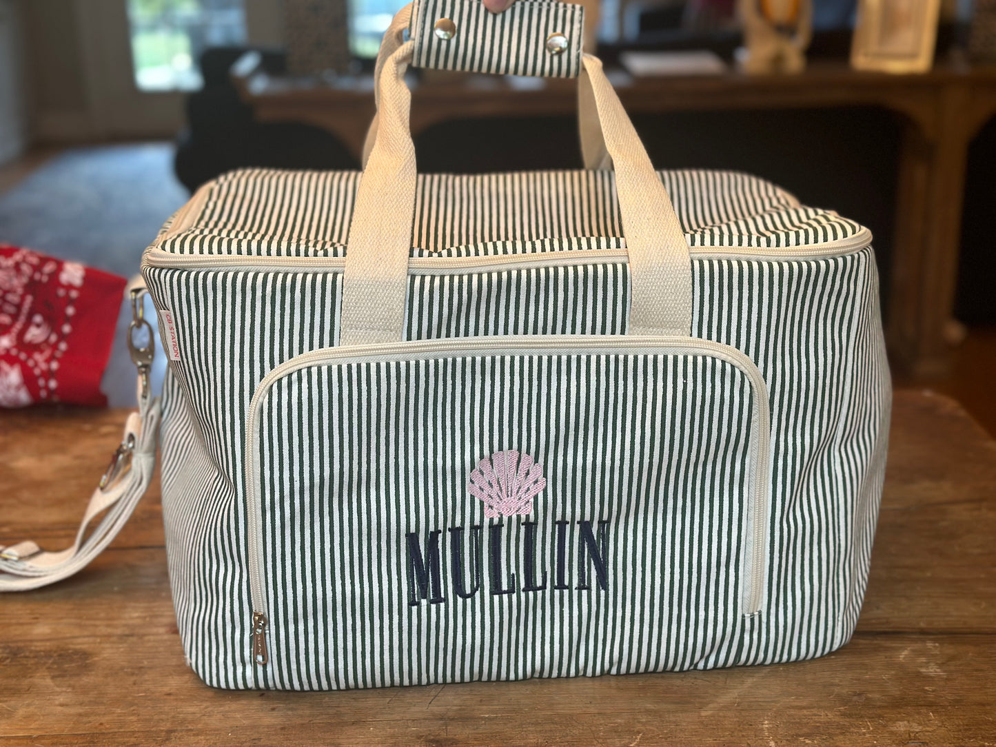 Striped Box Cooler