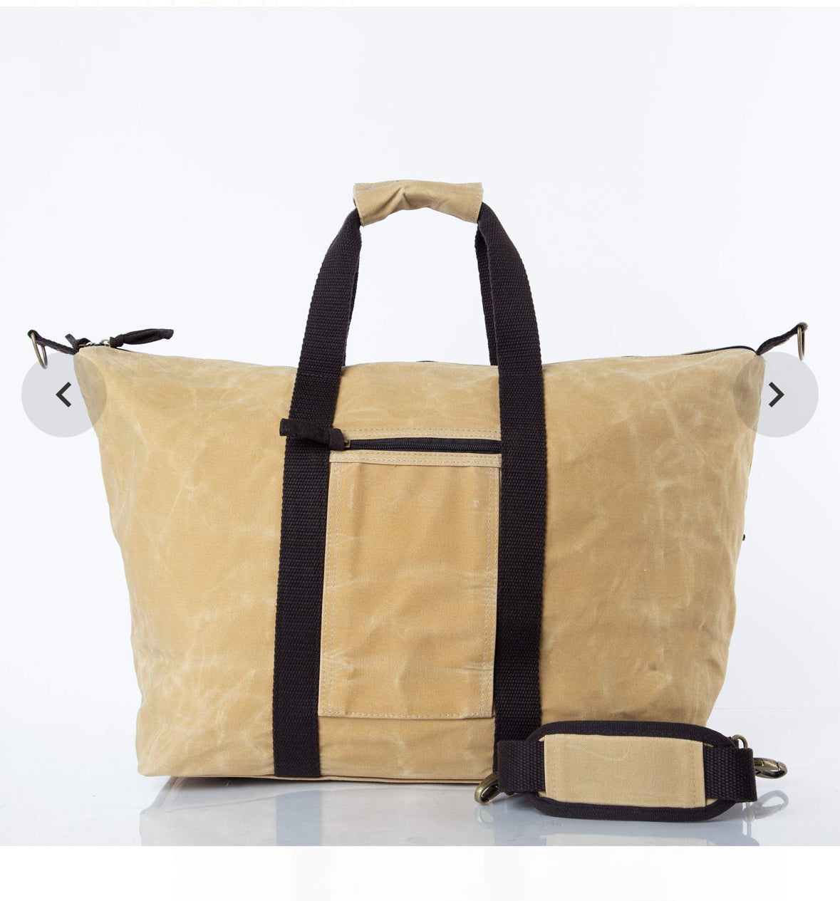 Waxed Canvas Voyager Weekender