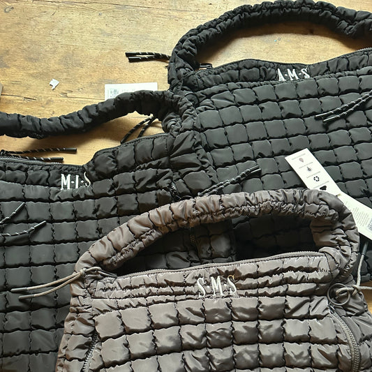 Quilted Nylon Hobo