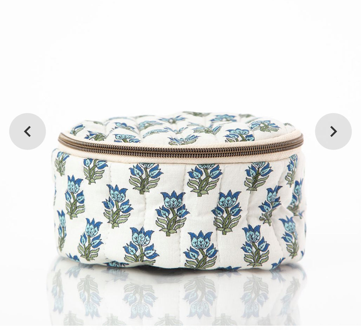 Circle Case -Block Print