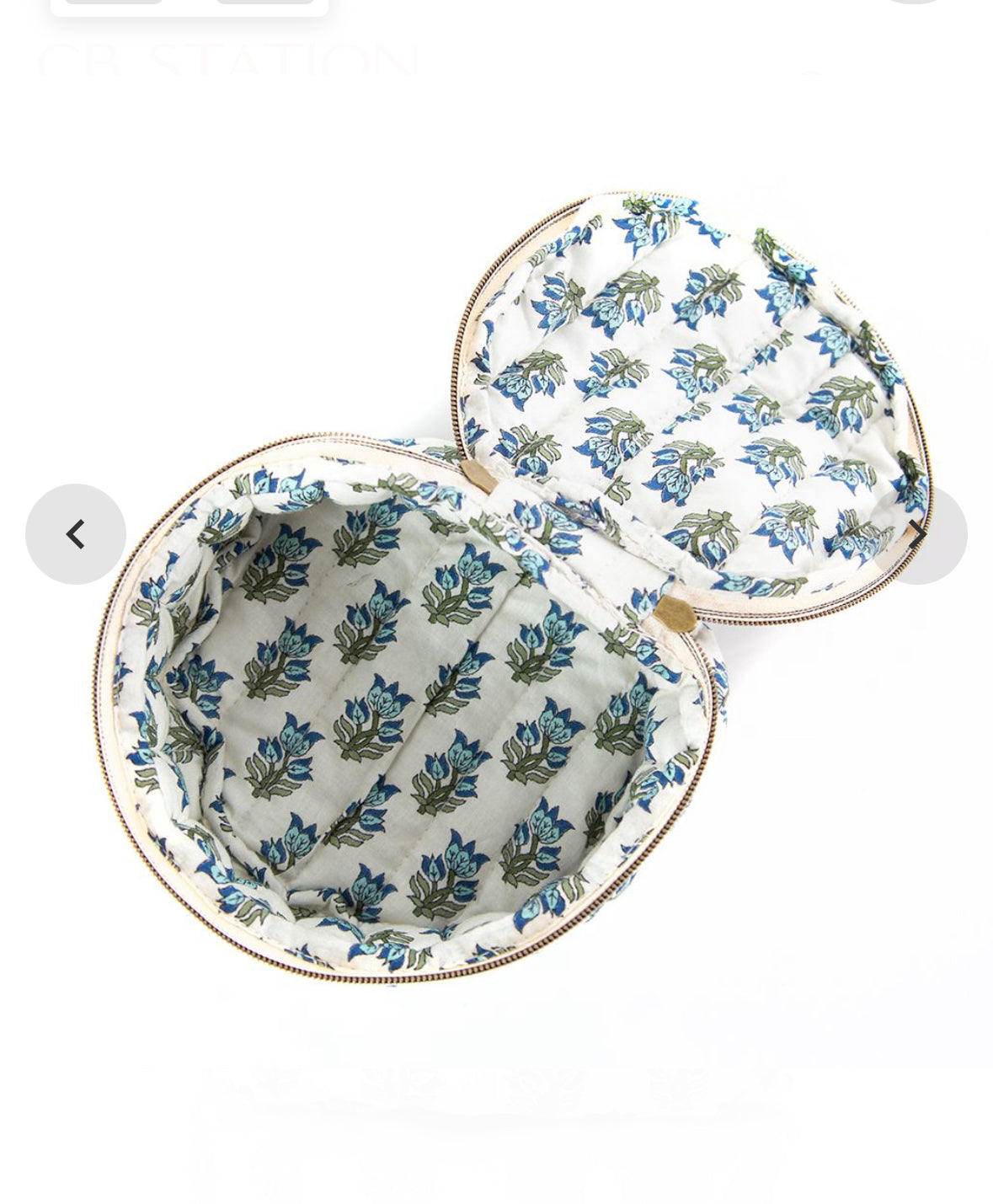 Circle Case -Block Print