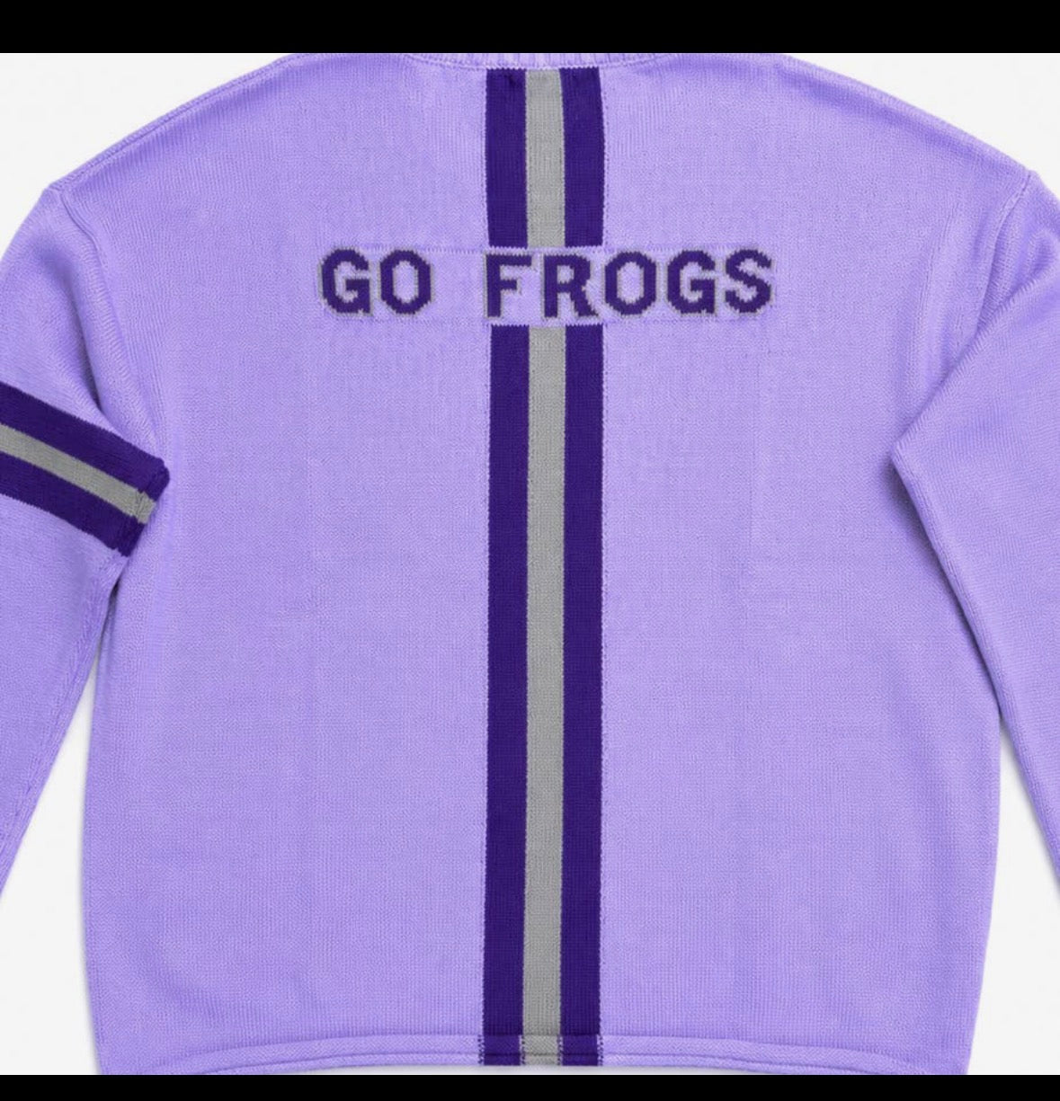 TCU Lavender Sweater