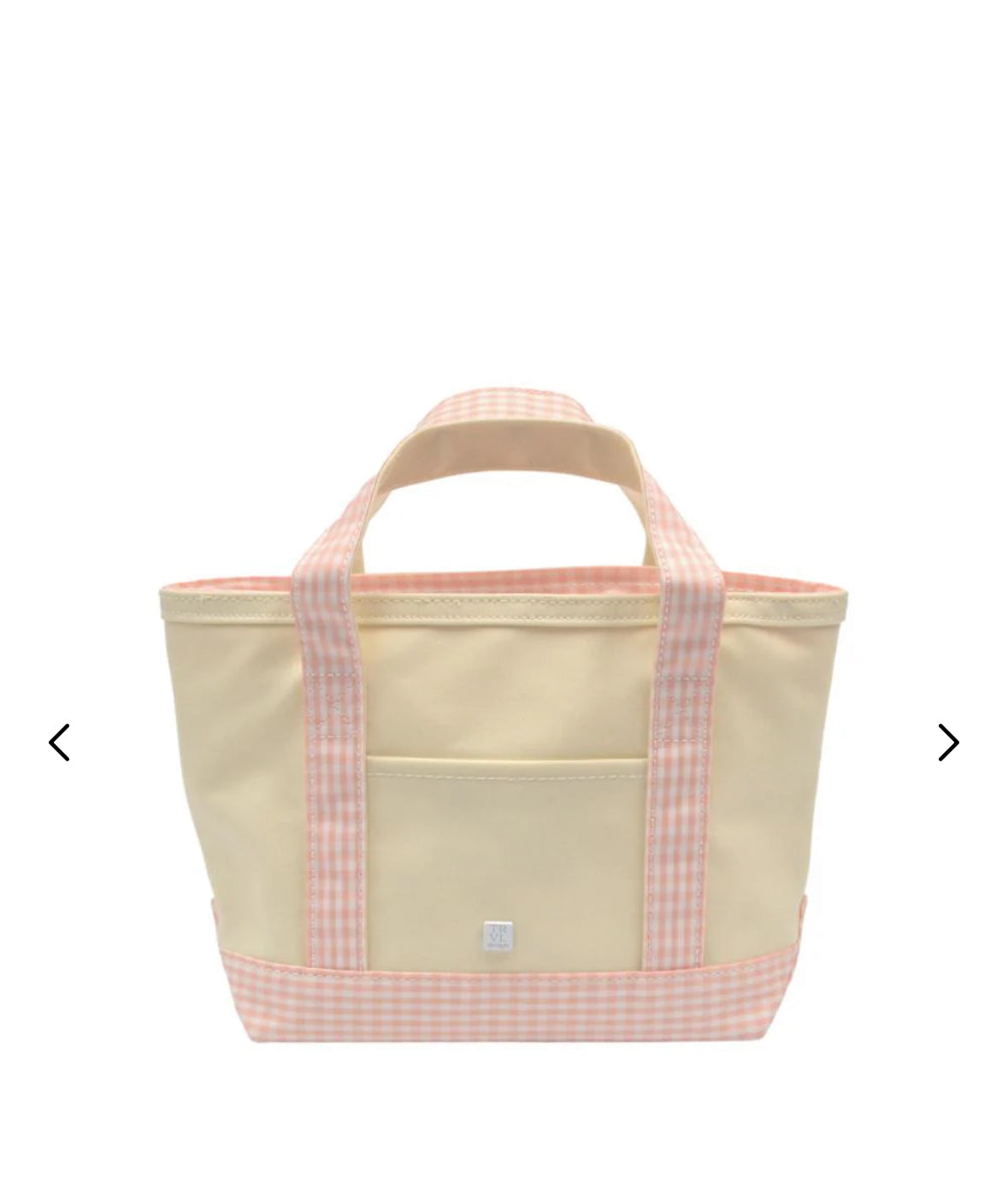Coated Canvas Mini  Tote