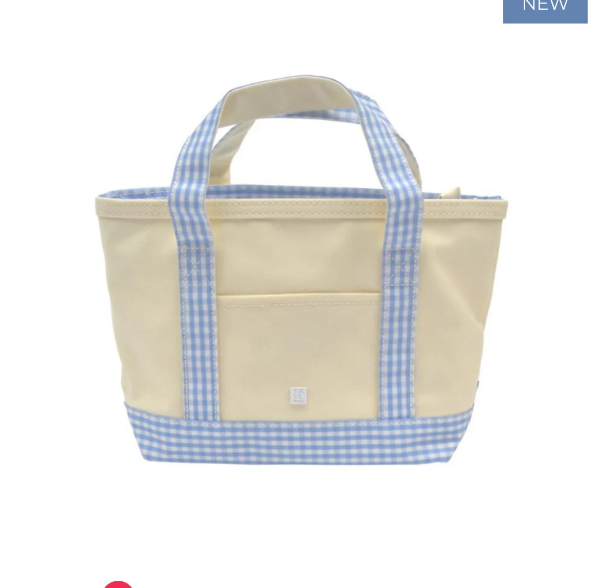 Coated Canvas Mini  Tote