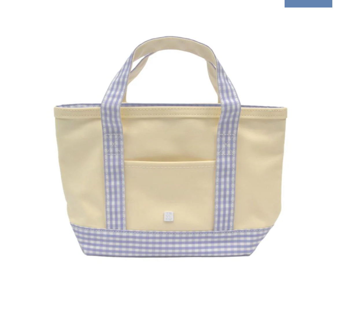 Coated Canvas Mini  Tote