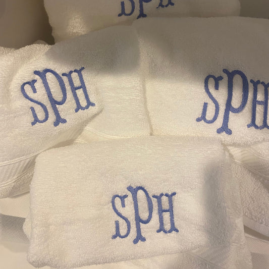 Monogrammed Towel Set
