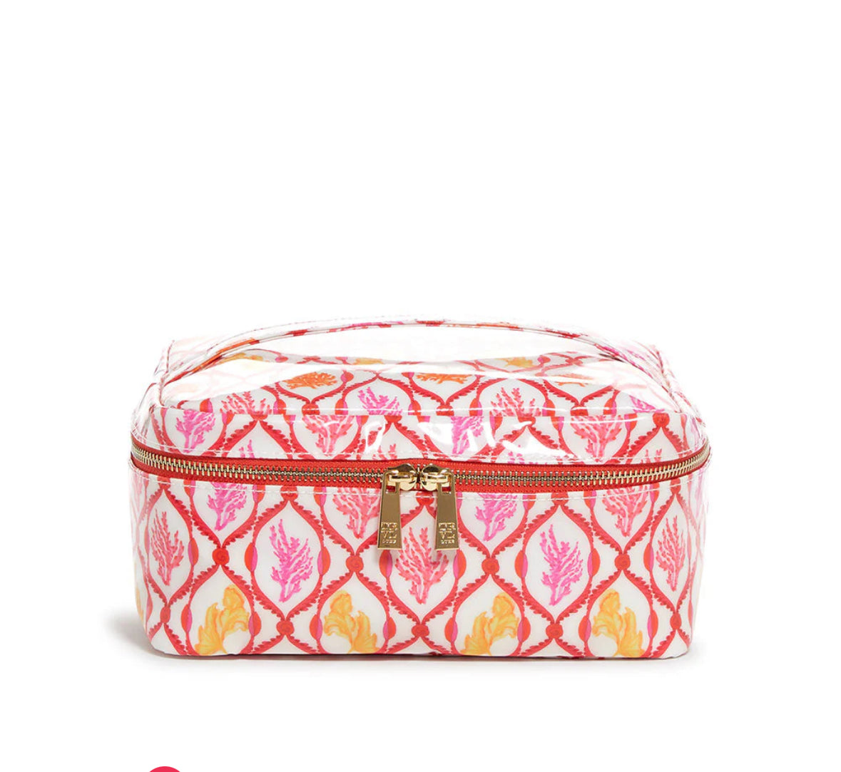 Luxe Gloss Top Handle Train case