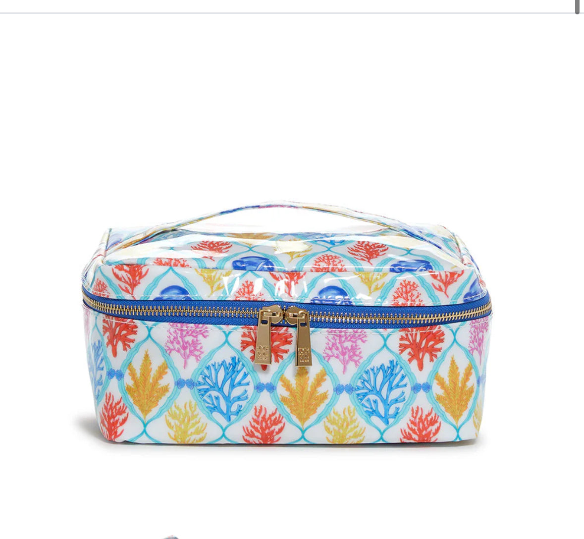 Luxe Gloss Top Handle Train case