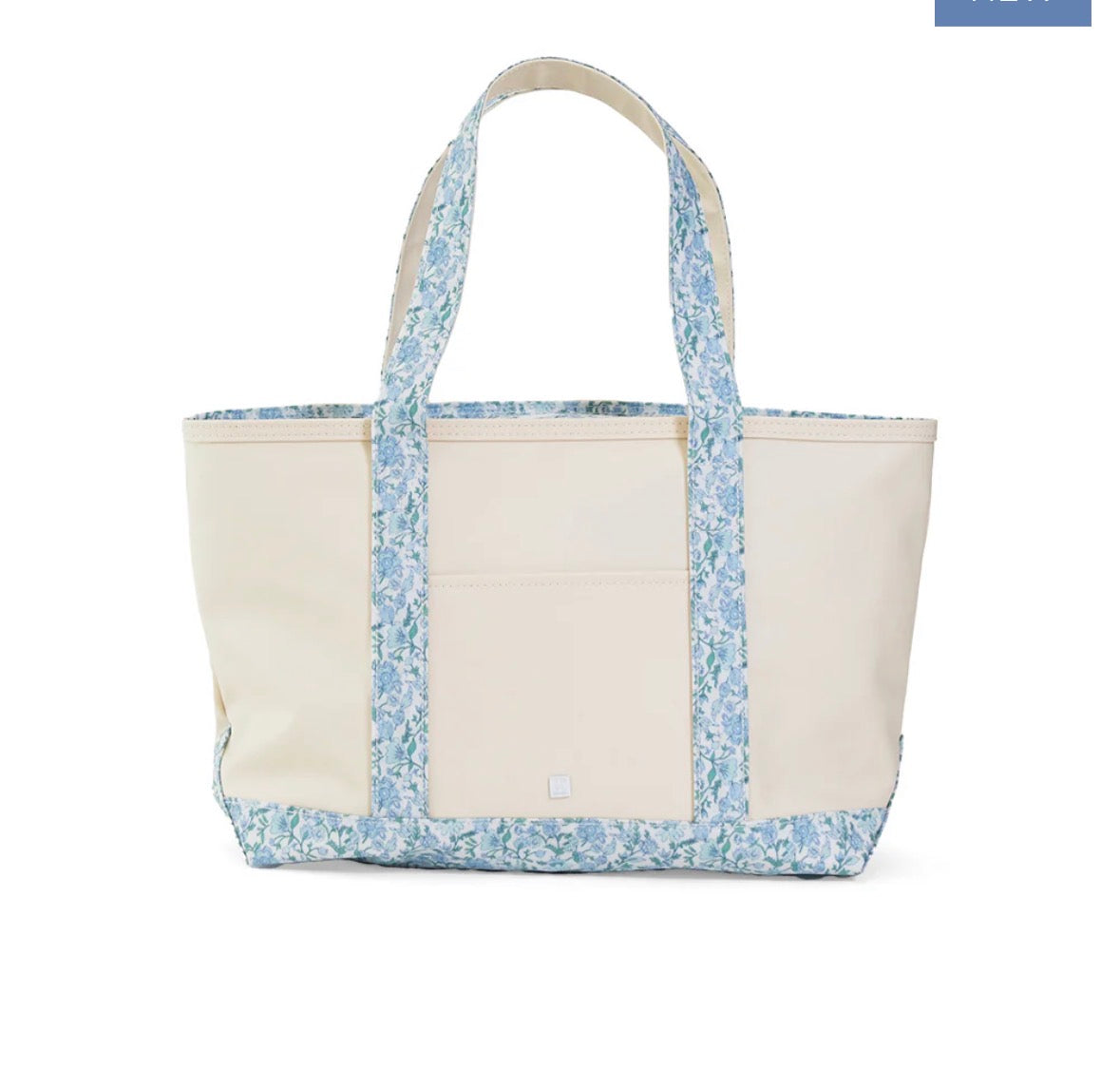 Coated Canvas Tote -Medium