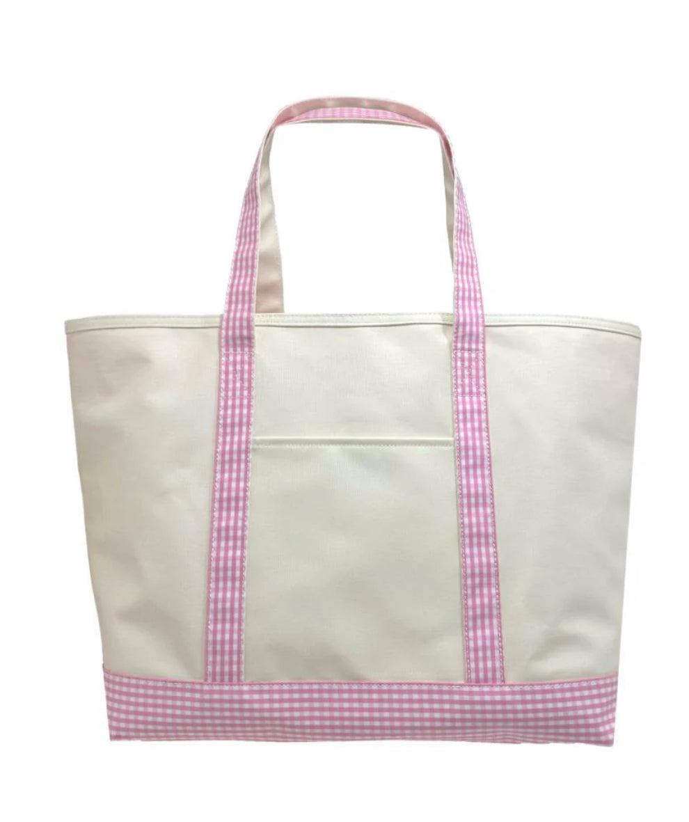 Coated Canvas  Tote -Maxi