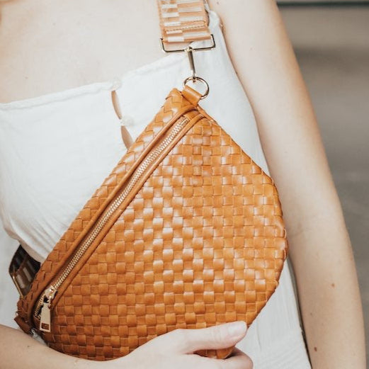Woven Crossbody Bag