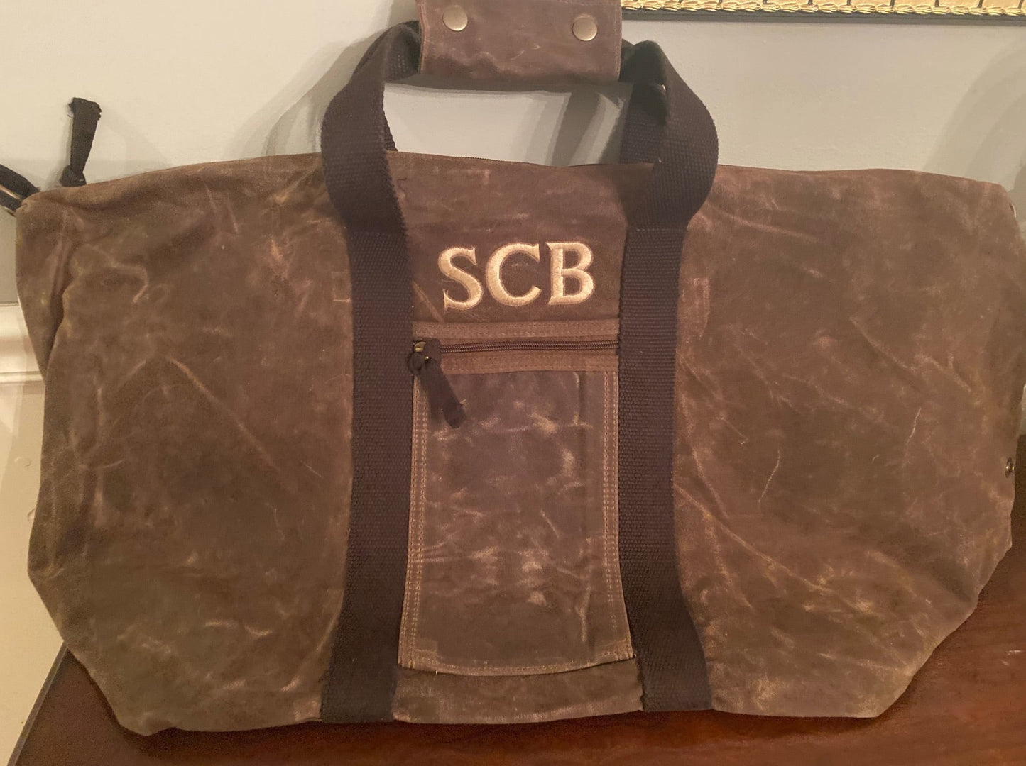 Waxed Canvas Voyager Weekender