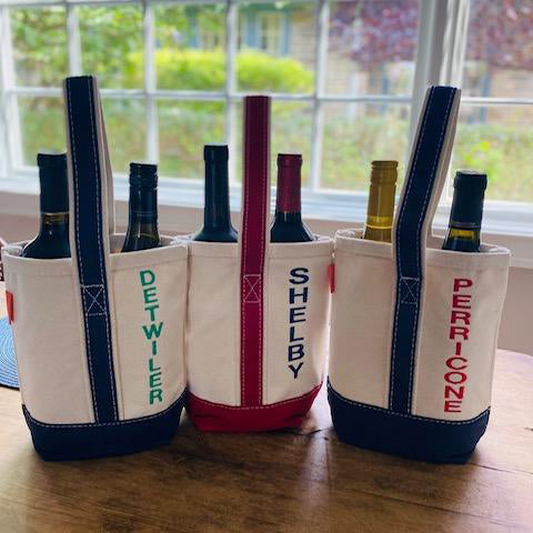 Two Bottle Wine Totes